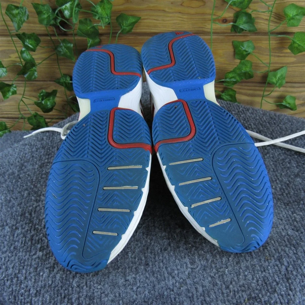 adidas Women Barricade Sneaker‎ White Synthetic Sz 8 Medium  Used 2025